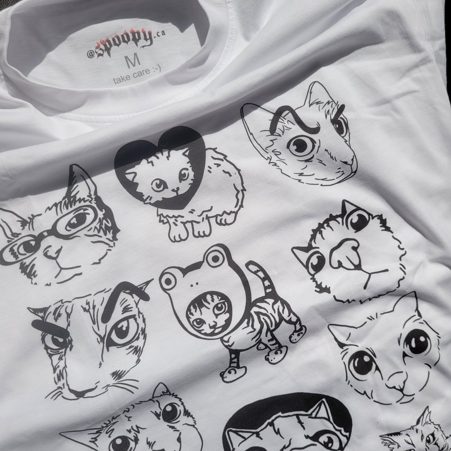 silly cat shirt