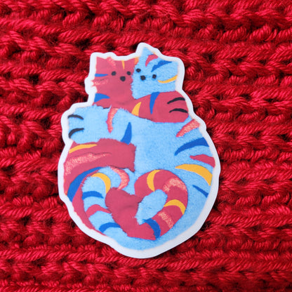 felt creature sticker pack
