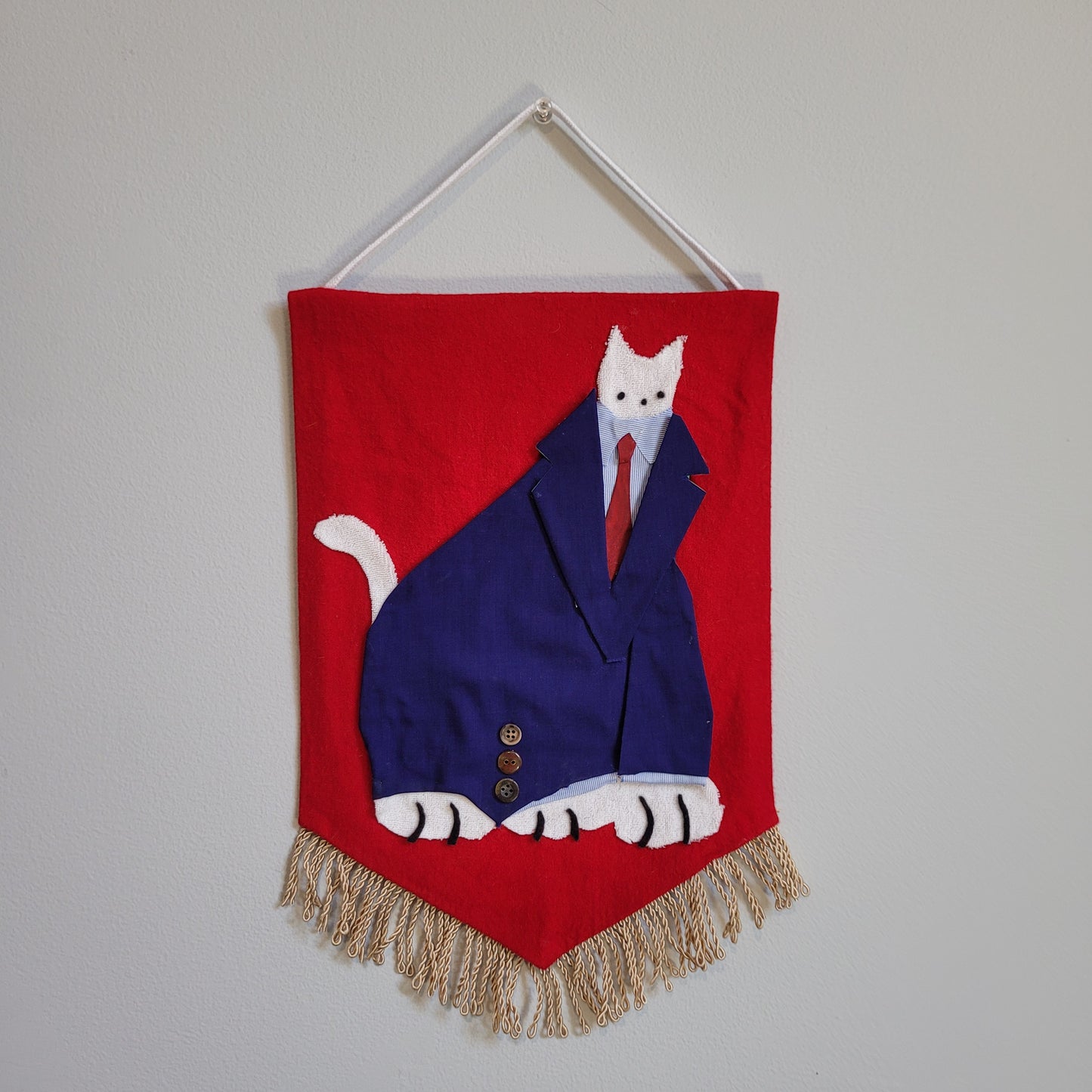 business cat banner
