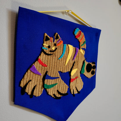rainbow kitty banner