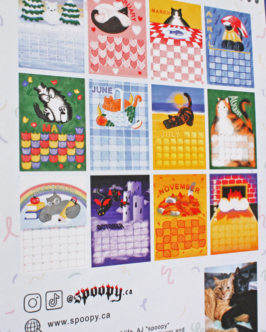 2027 CAT CALENDAR (PRE-ORDER)